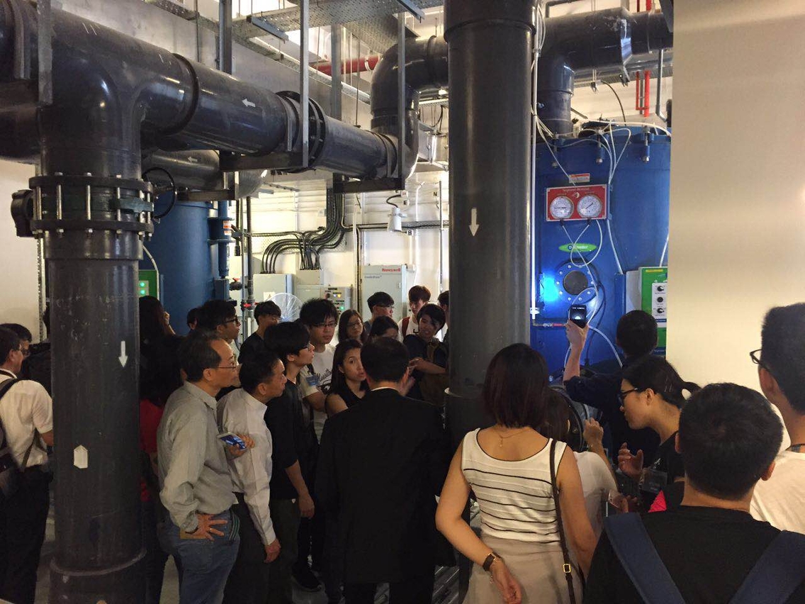 參觀澳門銀河天浪淘園水上玩樂設施的水過濾系統
