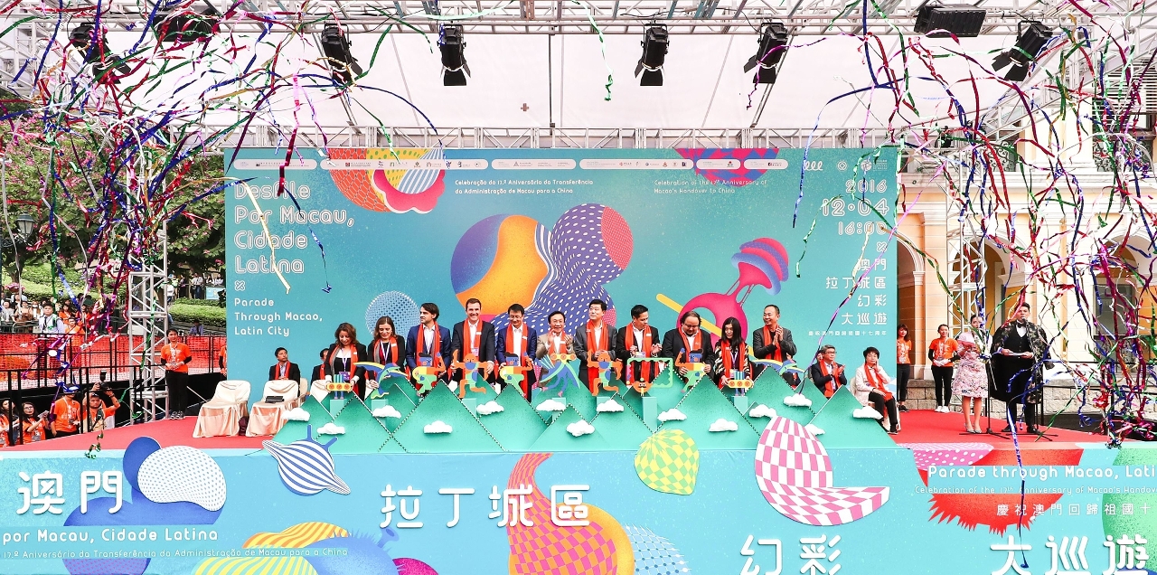Cerimónia de Abertura oficial do “Desfile por Macau, Cidade Latina”