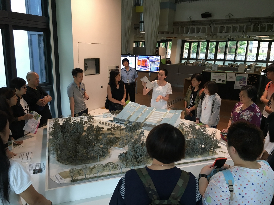 Staff visited Zero Carbon Building in Hong Kong