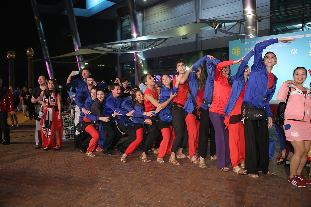 Banquet of the “Parade through Macao, Latin City” in celebration of the 17th anniversary of Macao’s Handover to China