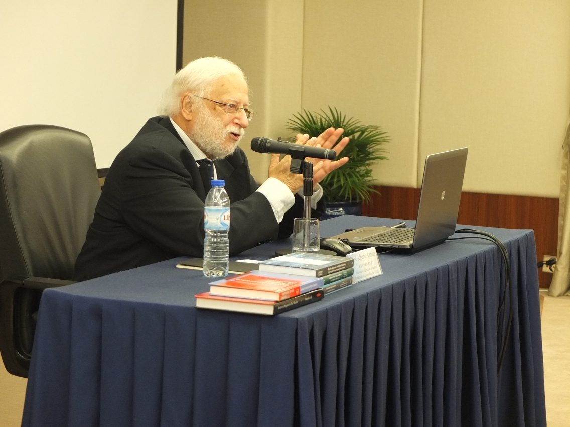 O Professor Doutor Alberto Amaral partilha as experiências da promoção do regime de avaliação.