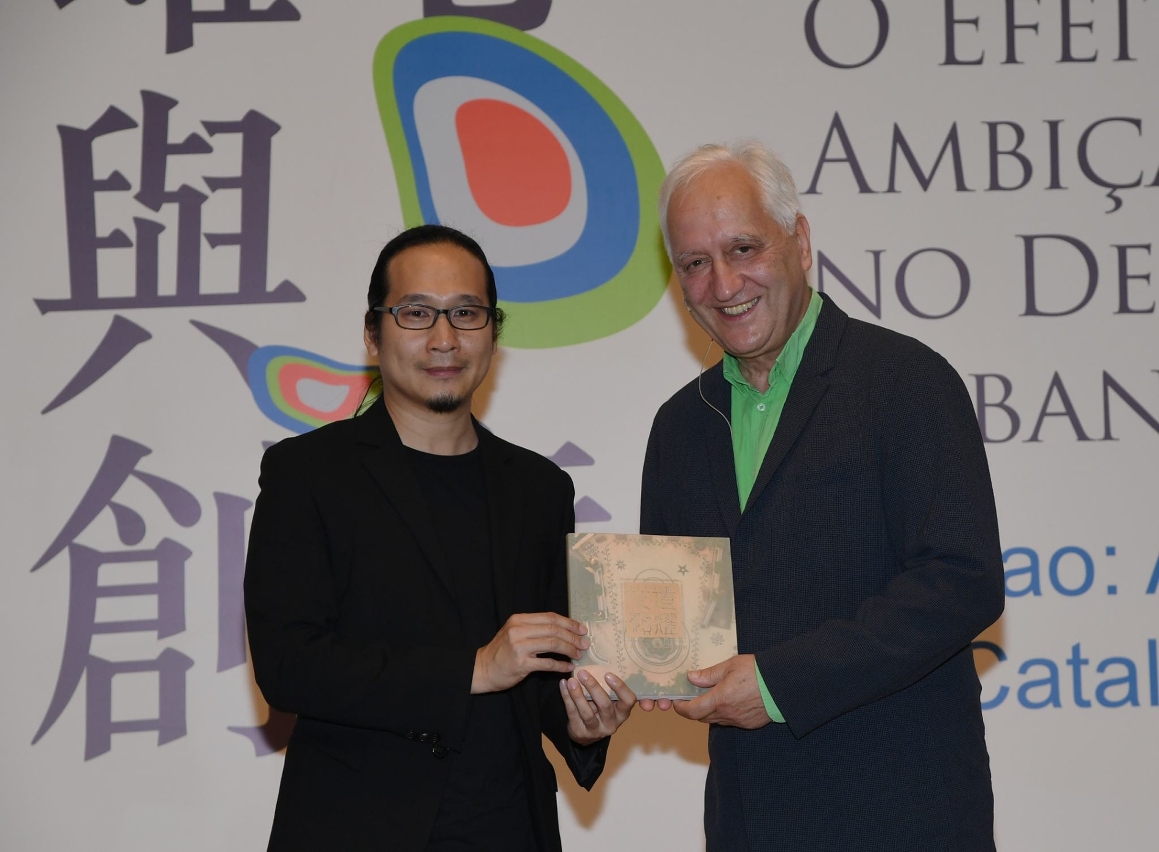 Charles Landry, apresenta palestra “Macau: O Efeito Catalisador da Ambição e da Criatividade no Desenvolvimento Urbano Sustentável”
