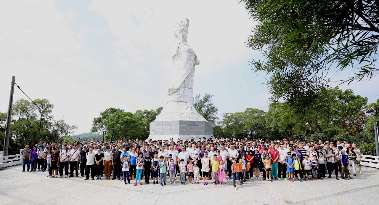 A Actividade do “Dia de Convívio do Passeio na Montanha” participada pelas Forças e Serviços de Segurança de Macau