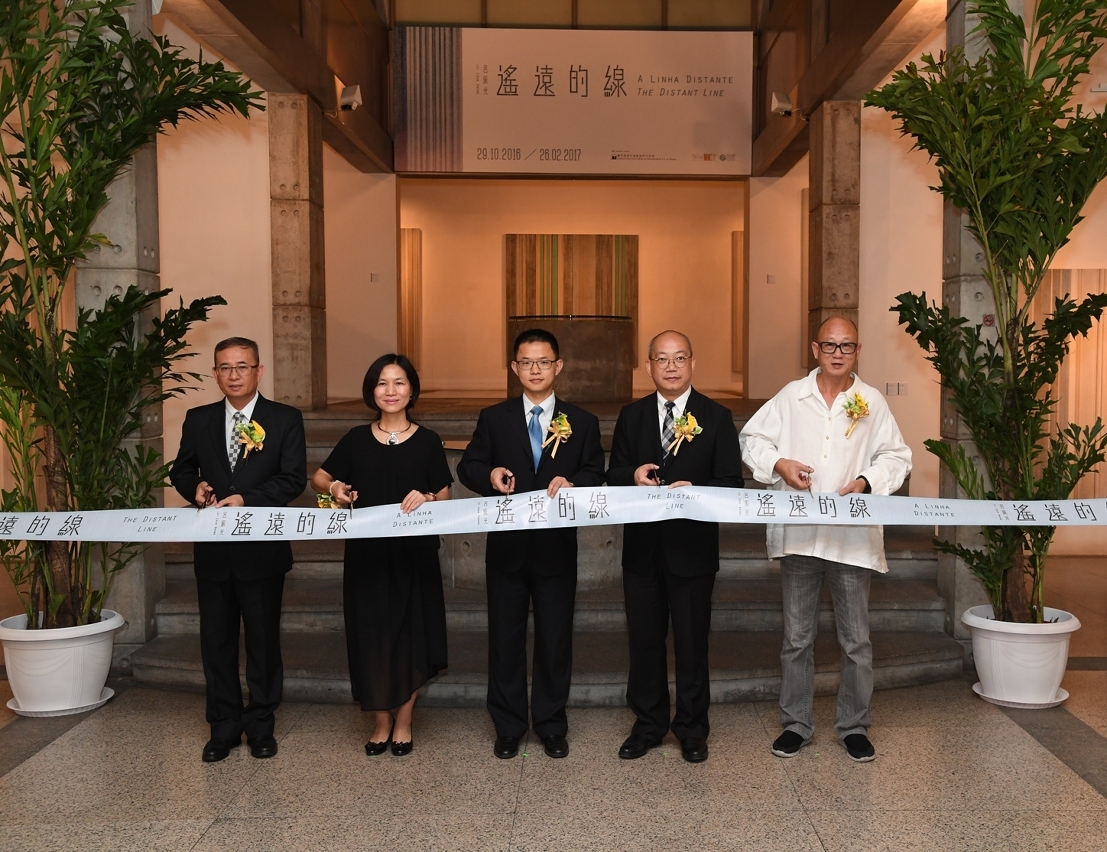 A exposição “Lui Chun Kwong A Linha Distante” foi inaugurada