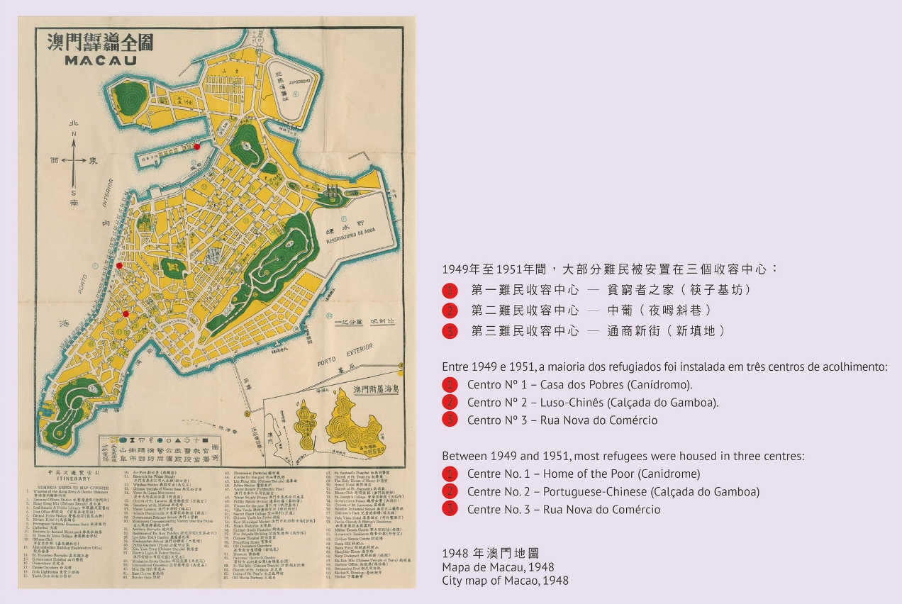 Mapa de Macau, 1948