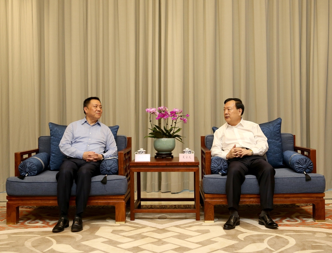 梁維特司長與浙江省省委書記夏寶龍會面
