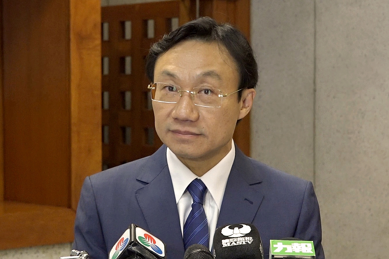 社會文化司司長譚俊榮接受傳媒訪問