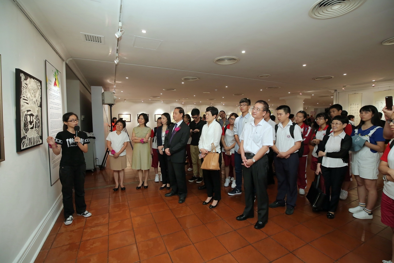 Inauguration of “Artworks of the Winners of the New Talent Prize of the XXXI Collective Exhibition of Macao Artists”