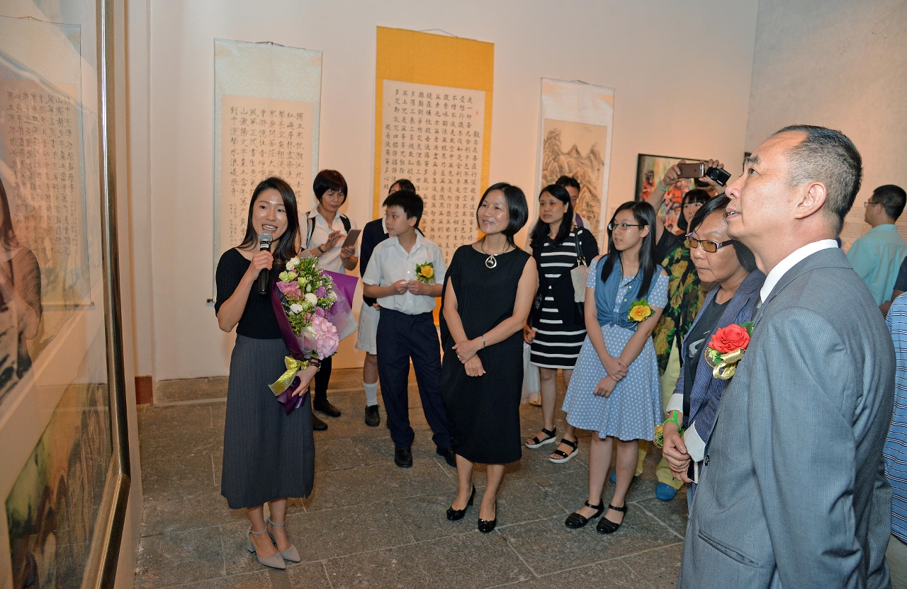 Inauguração da XXXII Exposição Colectiva dos Artistas de Macau