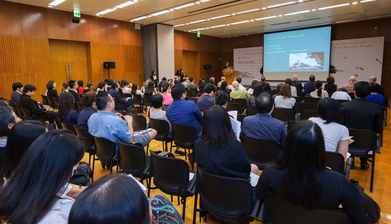 IC organiza “Fórum Festival Internacional de Música de Macau” Convidados de renome discutem o desenvolvimento sustentável de uma cidade