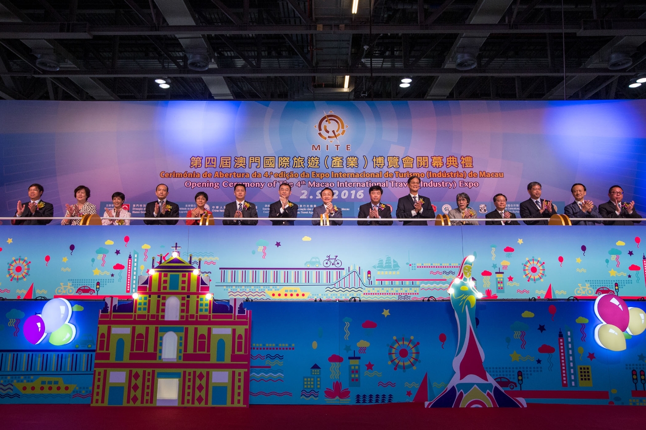 4.ª Expo Internacional de Turismo (Indústria) de Macau abre o pano