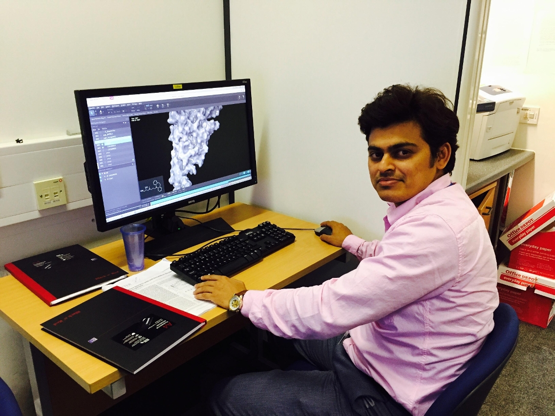 Shaikh participates in a drug design project against the Ebola virus