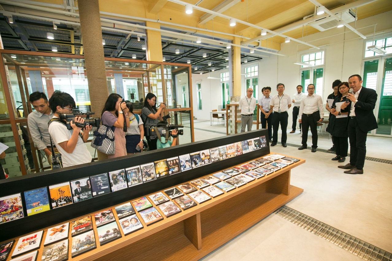 傳媒考察沙梨頭圖書館