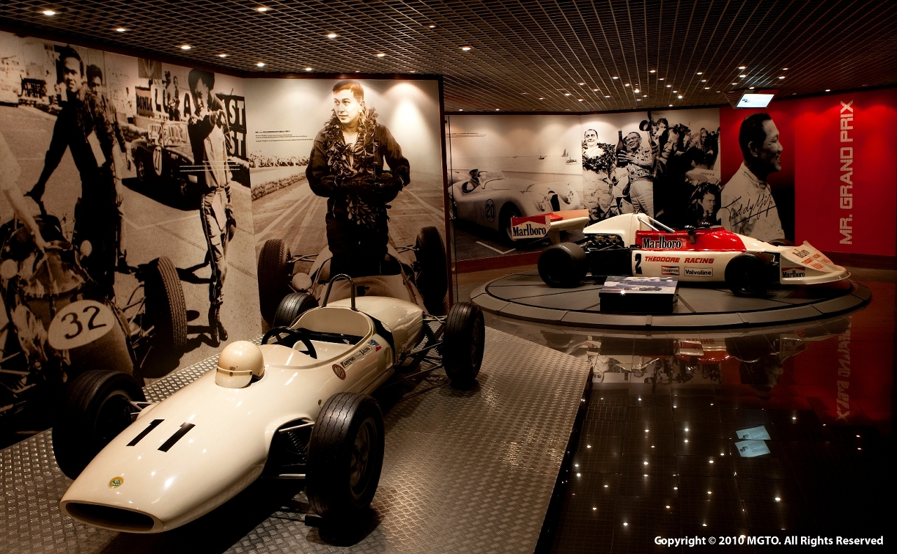 Current interior of Grand Prix Museum