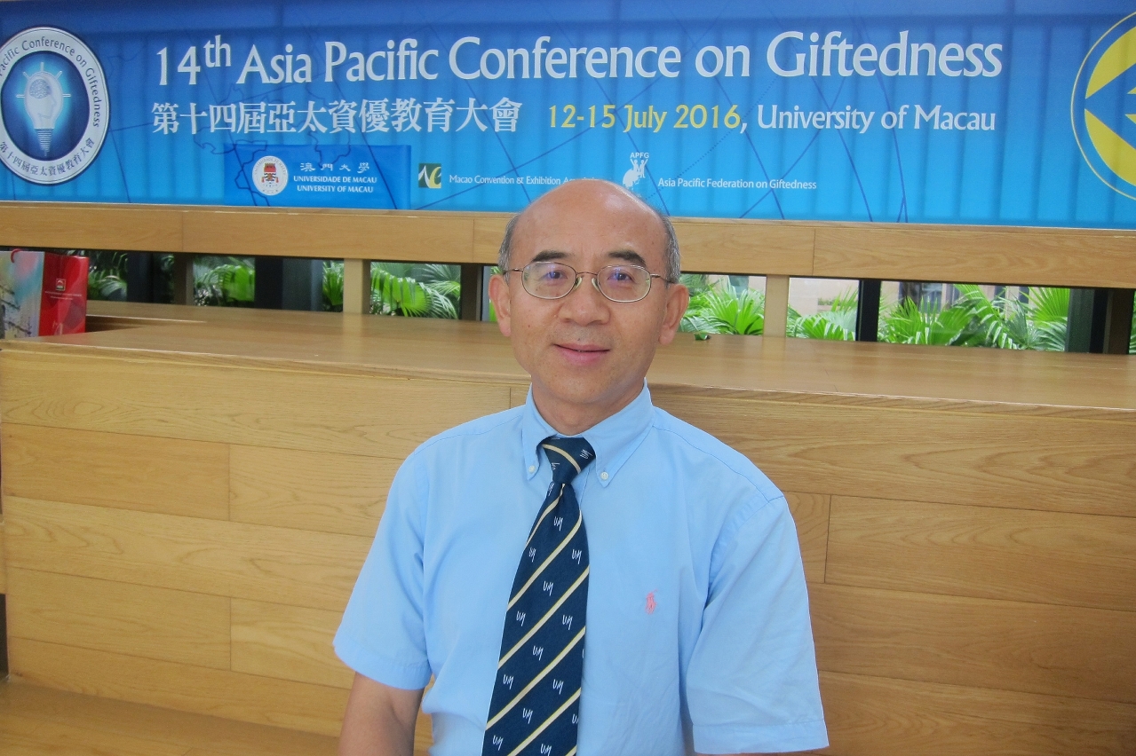 Professor Fan Xitao, Director da Faculdade de Educação da Universidade de Macau