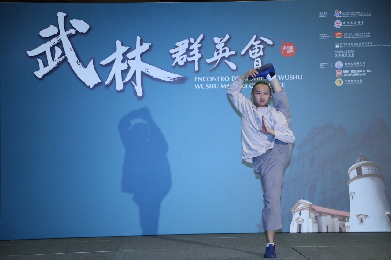 釋延俊老師表演示範