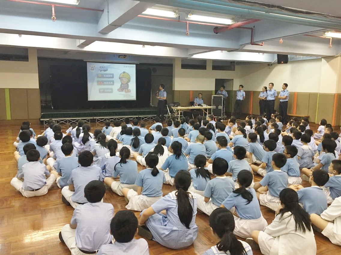 為新華學校小幼部舉辦防火及救護知識講座