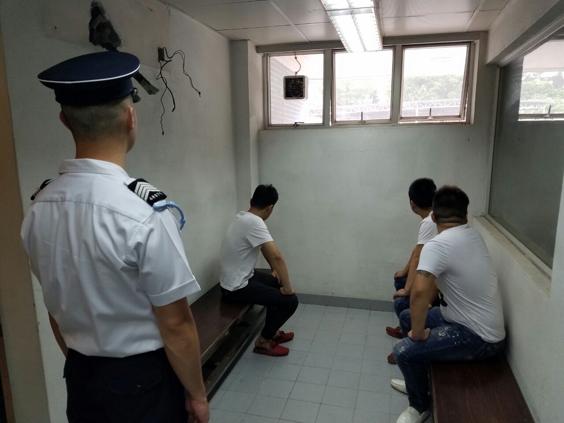 涉案蛇頭及非法入境男子
