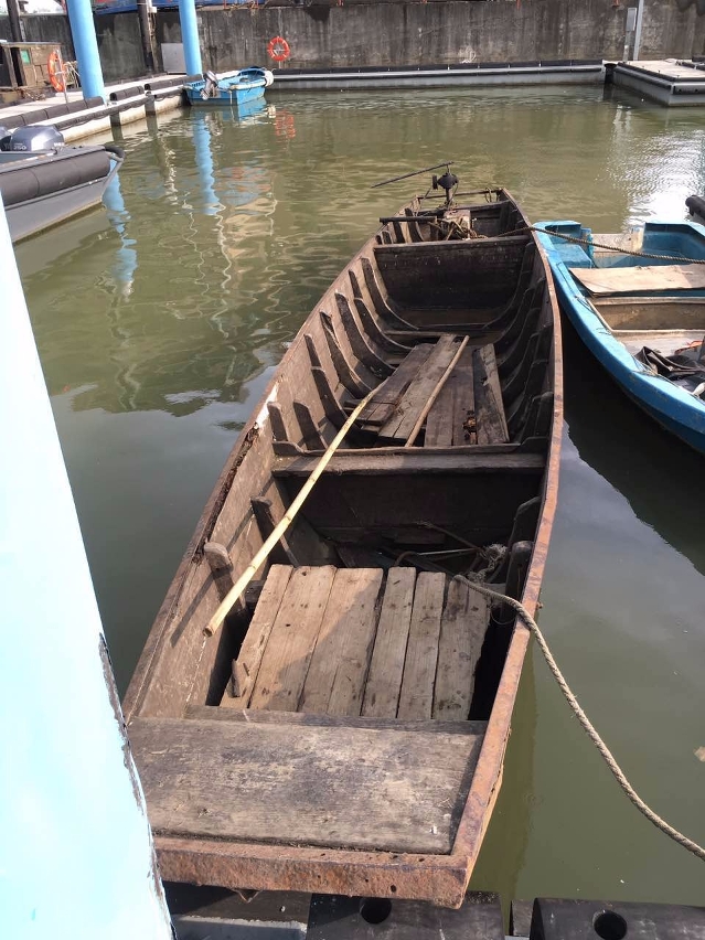 海關截獲的木舢舨
