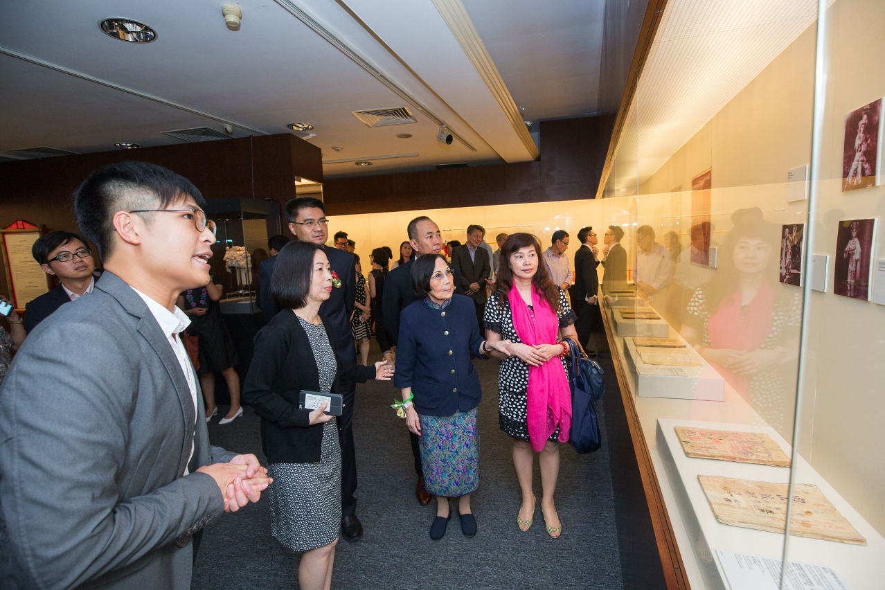 Exhibition opening of “The Enchanting Red Boat – An Episode of the Cantonese Opera Culture”