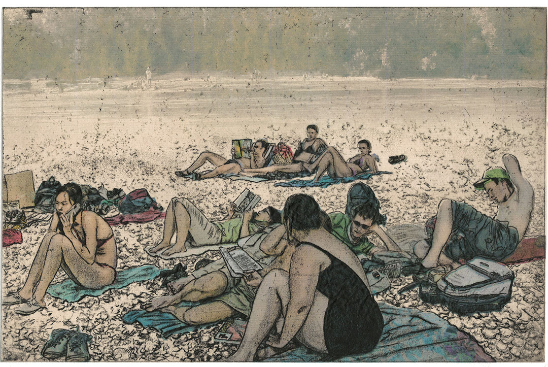 Vernissage of the exhibition “Encounter – Printmaking by Catherine, Cheong Cheng Wa”