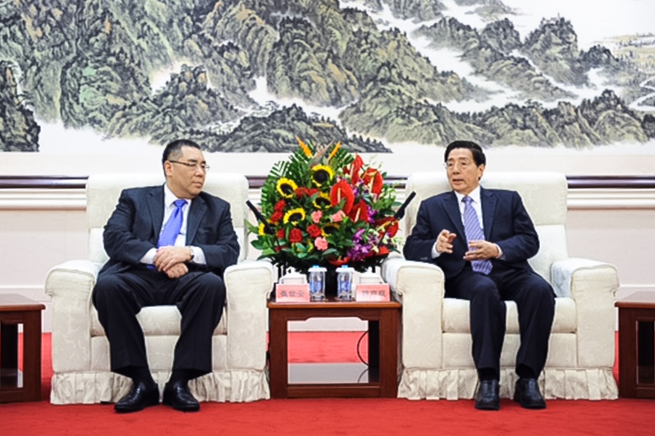 行政長官崔世安在北京與公安部部長郭聲琨會面