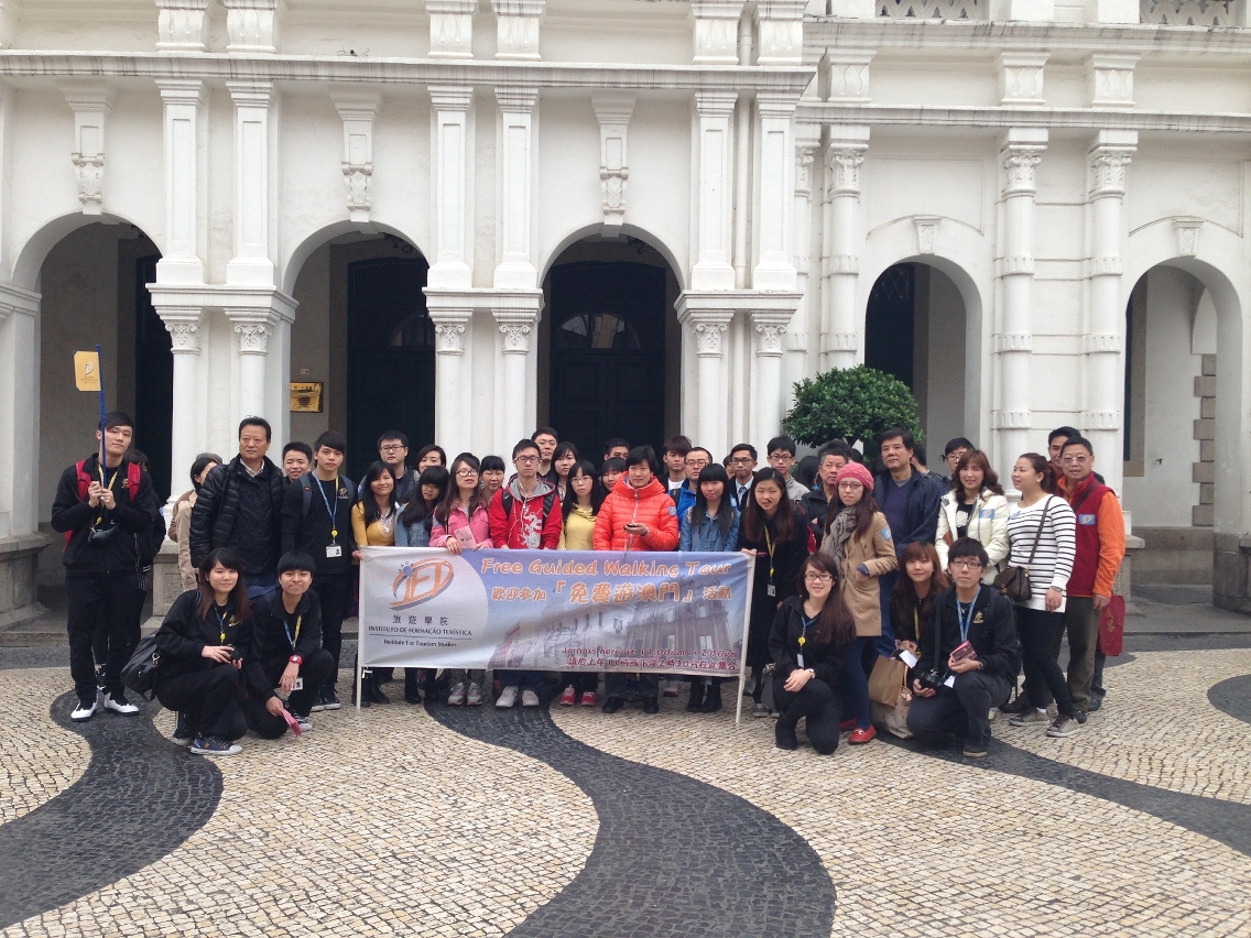 IFT’s Year Two students of Tourism Business Management Degree Programme organise free guided tours for tourists and local residents