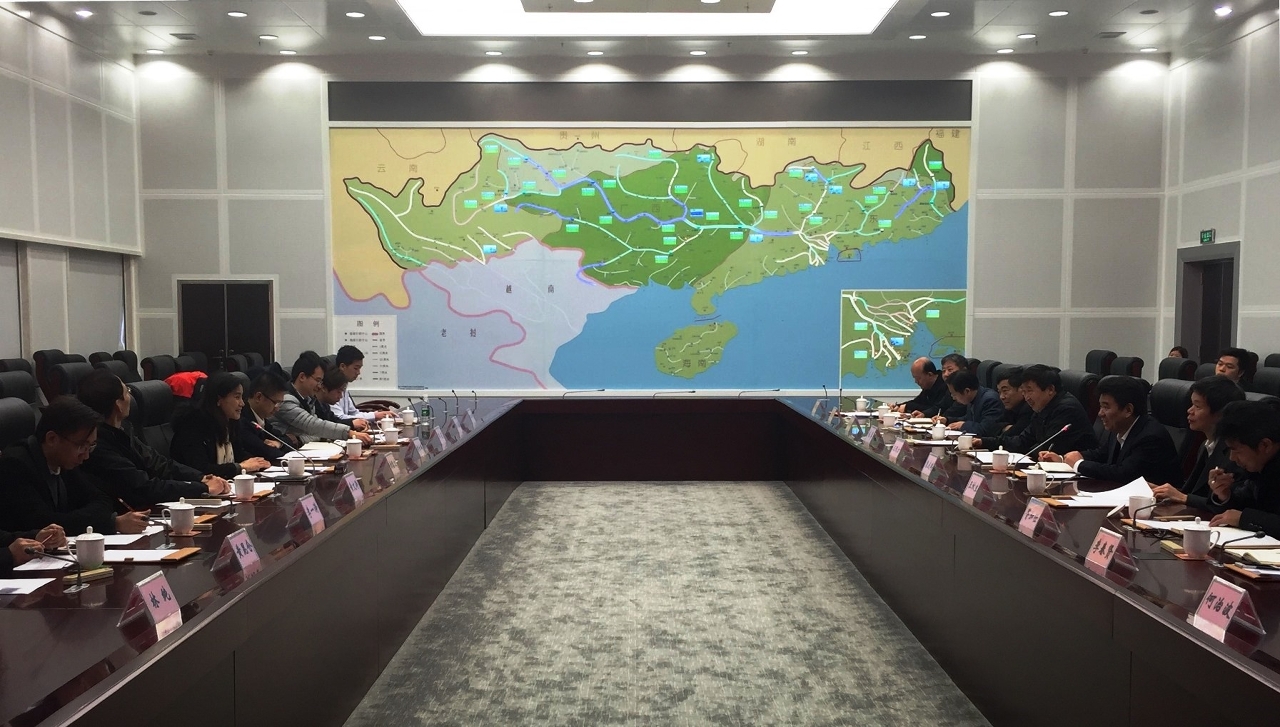 海事局與珠江水利委員會跟進壓鹹工作及探討水利管理合作