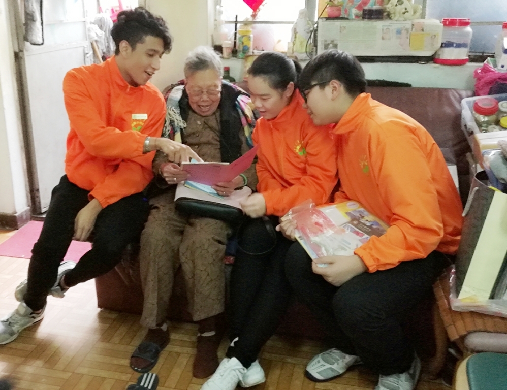 提醒長者防盜防騙