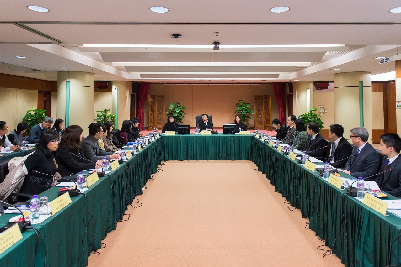 康復服務十年規劃跨部門研究小組2016年度第一次會議