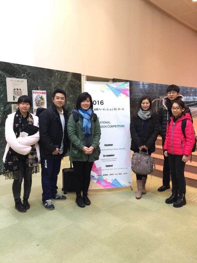 音樂學校學生日前赴日本參加《二零一六東京國際打擊樂大賽》