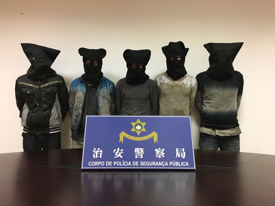 5名越南籍男子