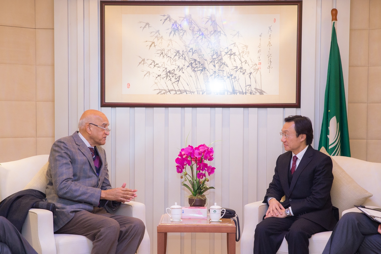 社會文化司司長會見官樂怡基金會主席