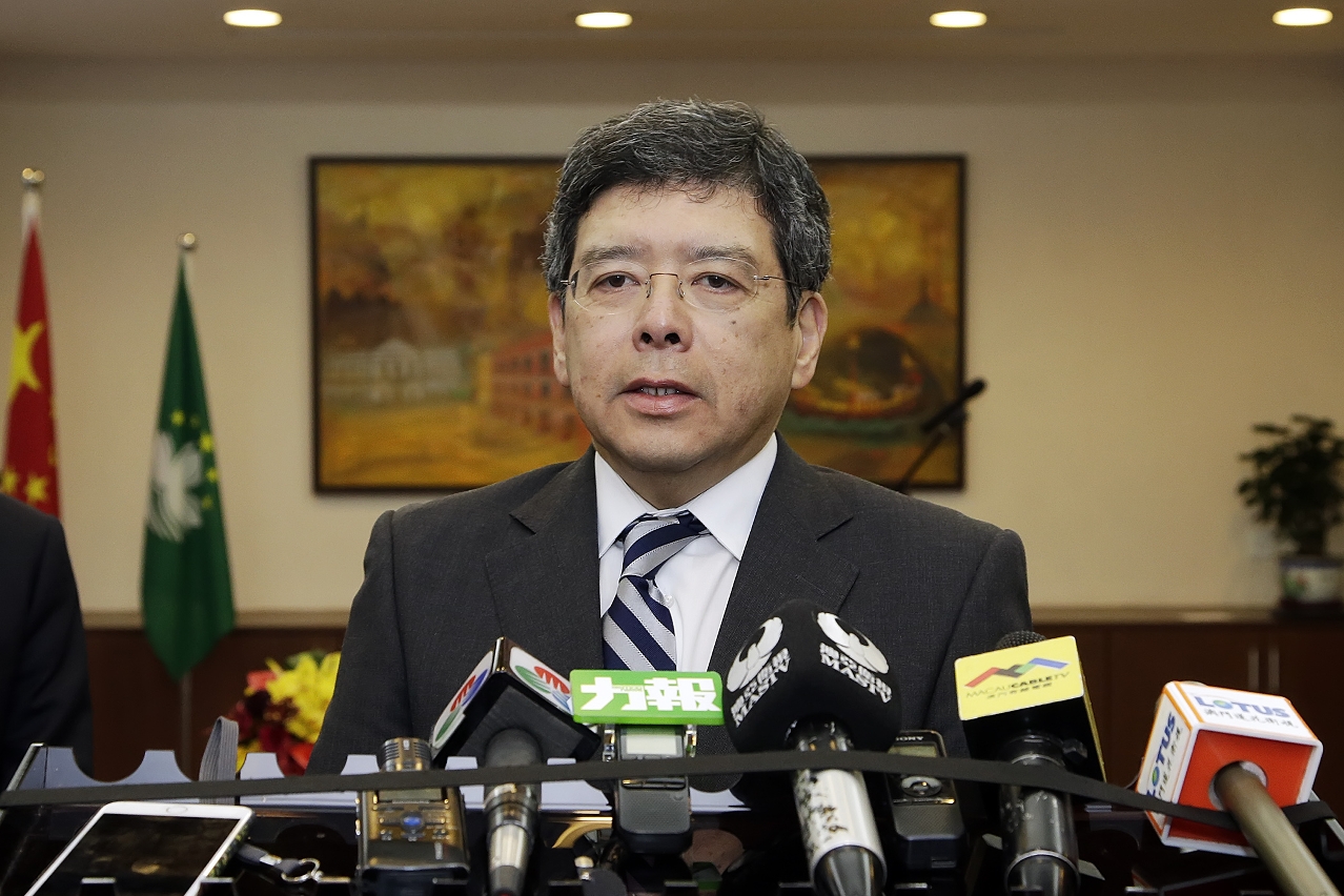 運輸工務司司長羅立文接受傳媒訪問