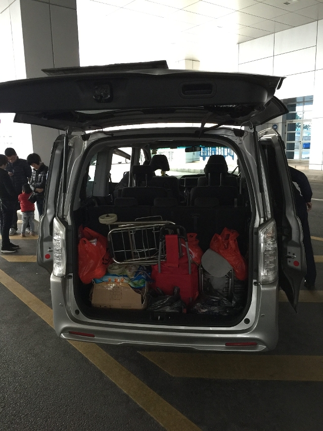 走私貨物收藏在車尾箱內