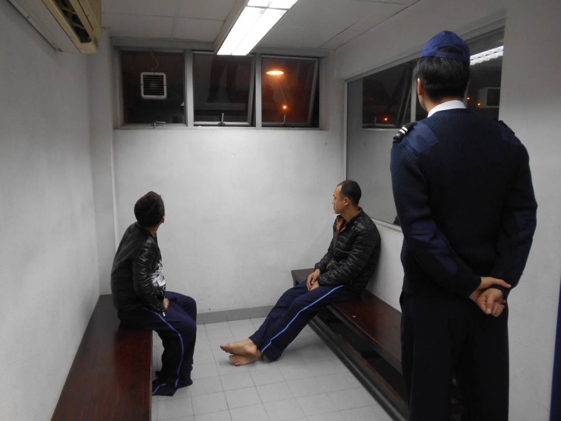 被截獲兩名非法入境者