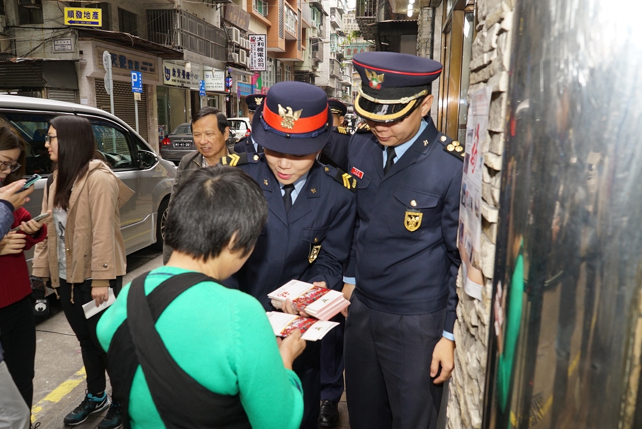 Campanha de Divulgação de Prevenção contra Incêndios no período do Ano Novo Chinês