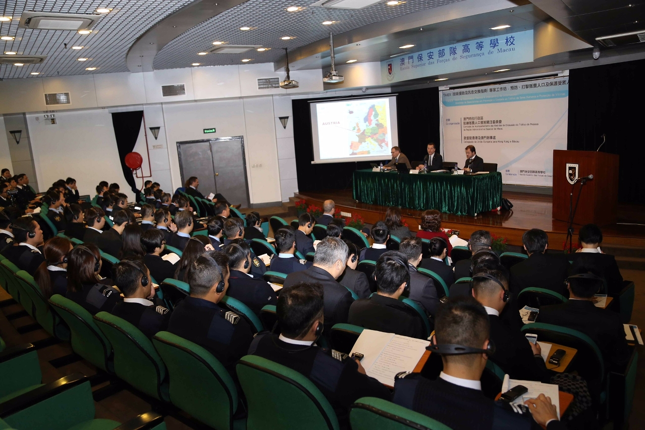 Workshop de Especialistas TAIEX, realizado com vários serviços