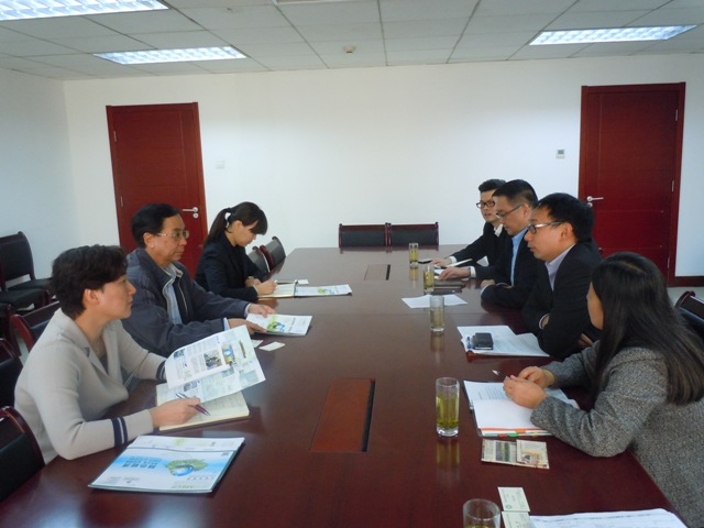 Visita da delegação da DSPA e do IPIM à Associação da Indústria de Protecção Ambiental da China