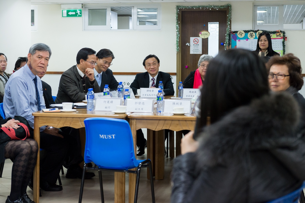 社會文化司譚俊榮司長探訪精神康復機構