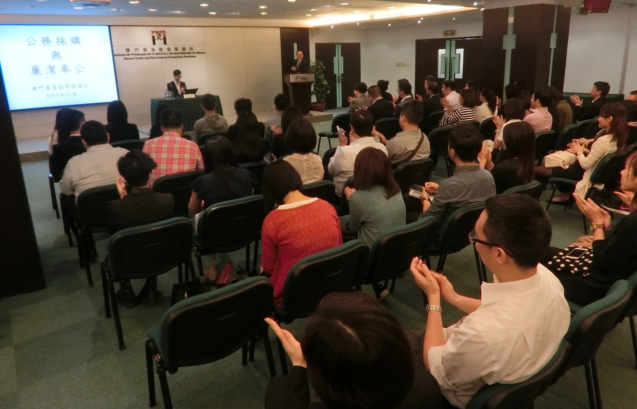 O IPIM realizou uma palestra subordinada ao tema “Liderança Ética”.