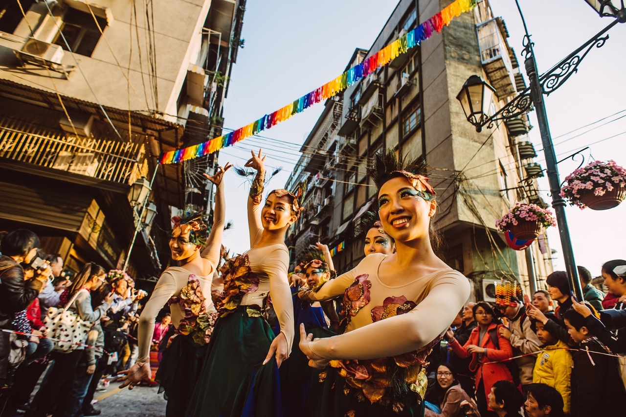 “Parade through Macao, Latin City” in Celebration of the 16th anniversary of Macao’s Handover to China