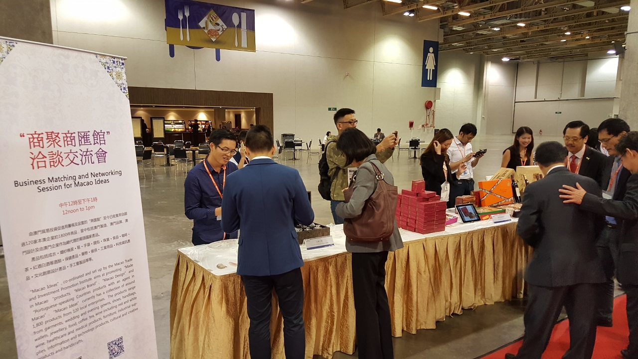 Empresas expositoras no “Macao Ideas” apresentam os seus produtos com características