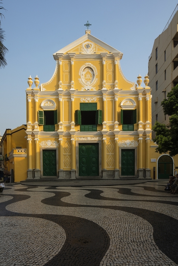Aspecto exterior da arquitectura após de restauro