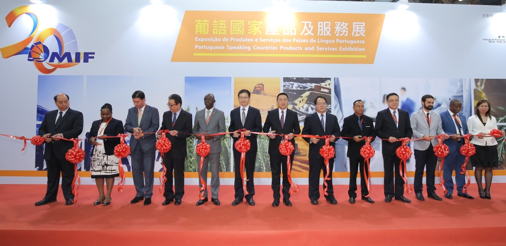 Cerimónia de Inauguração da “Exposição de Produtos e Serviços dos Países de Língua Portuguesa”