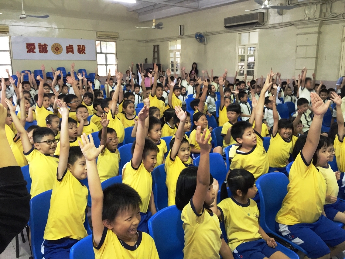 學生踴躍參與節水拯救行動