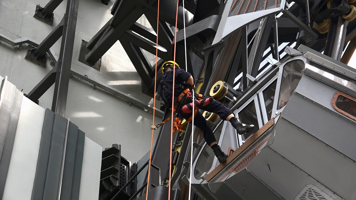 Simulacro de Salvamento na Roda-Gigante do Macau Studio City