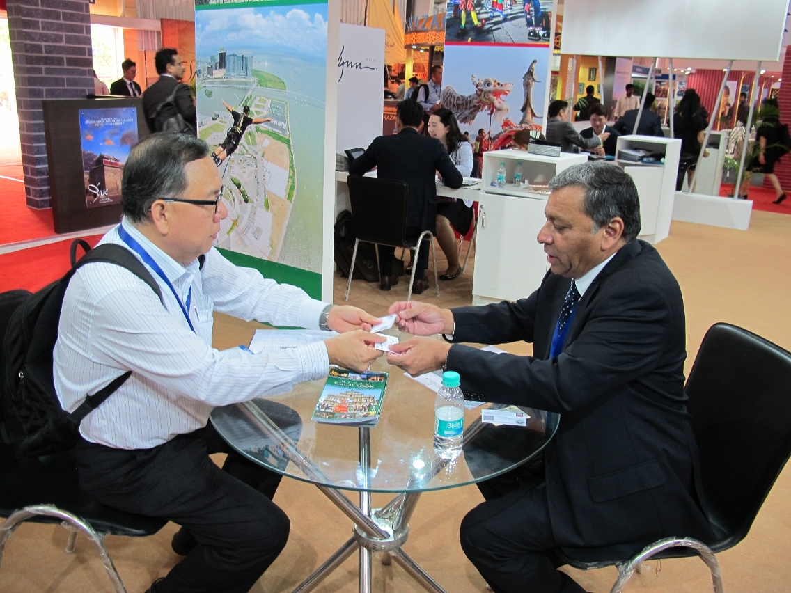 Macau promovido na PATA Travel Mart em Bangalore, Índia