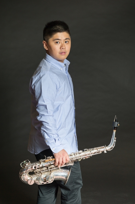 Saxophonist Hugo Loi