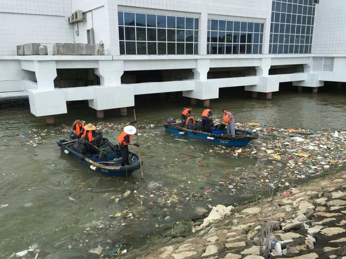 海事局加緊清理海上垃圾3